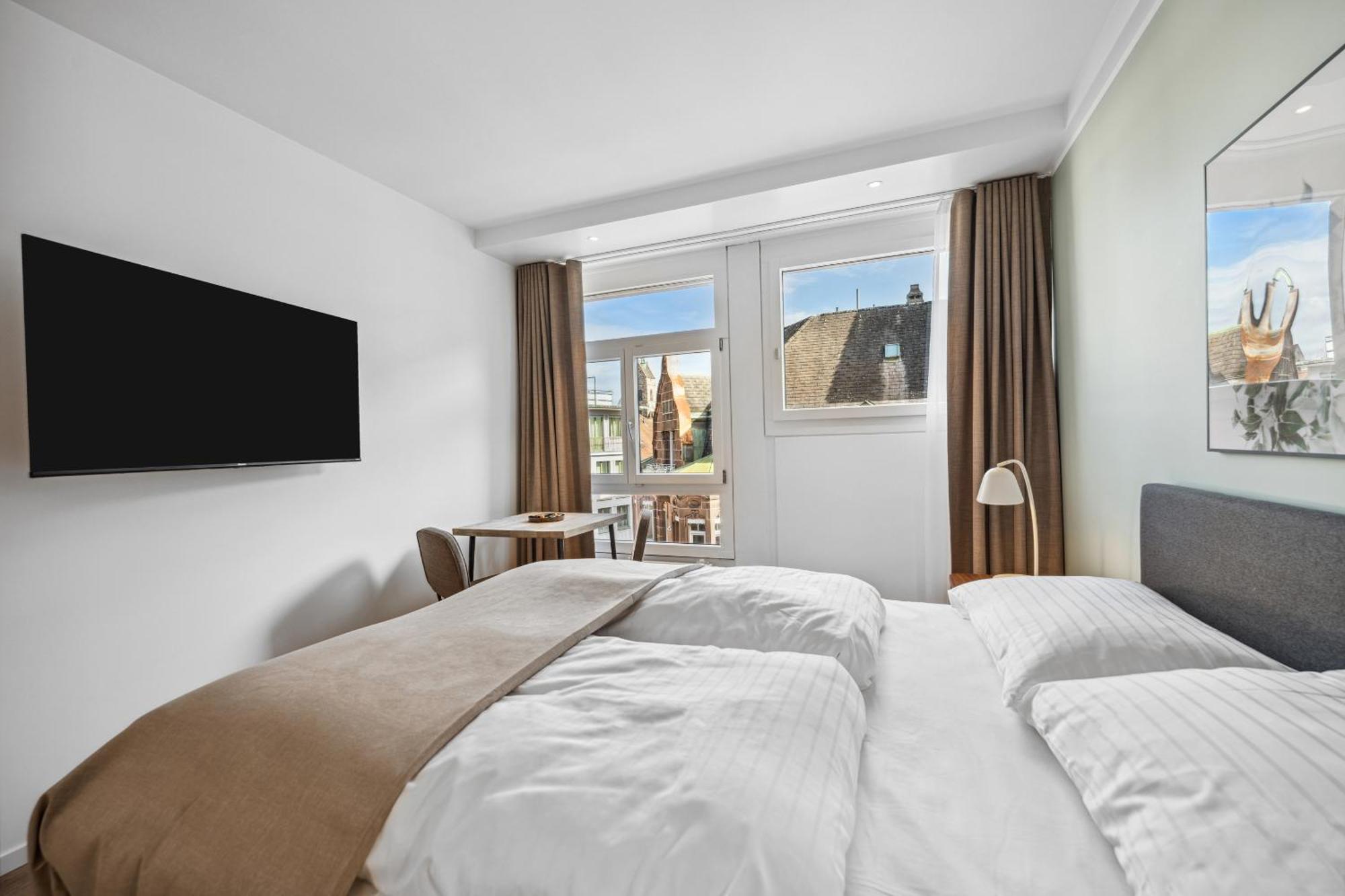 Limehome Basel Muenzgasse الغرفة الصورة
